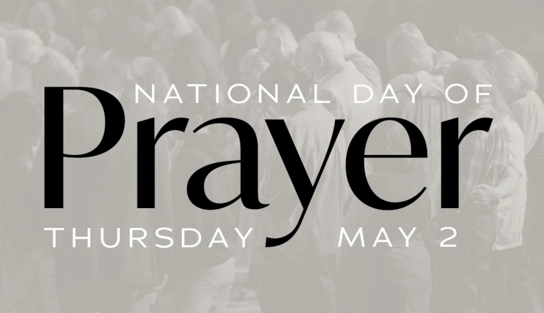 National Day of Prayer Banner - May 2